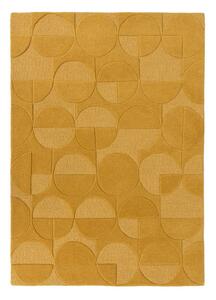 Tappeto in lana gialla 160x230 cm Gigi - Flair Rugs