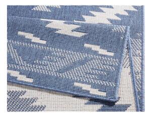 Tappeto da esterno blu e crema , 350 x 80 cm Malibu - NORTHRUGS