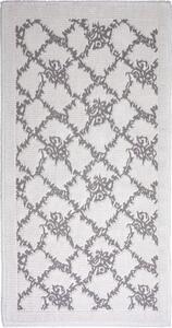 Tappeto in cotone grigio e beige , 60 x 90 cm Sarmasik - Vitaus