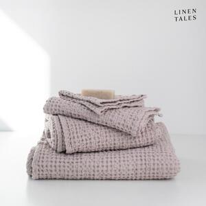 Asciugamano rosa chiaro 50x70 cm Powder - Linen Tales