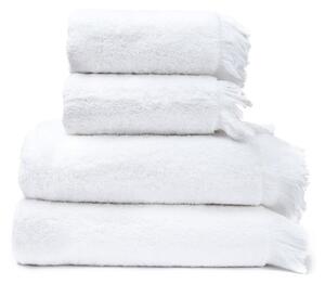 Set di 2 asciugamani bianchi e 2 asciugamani da bagno in 100% cotone, 50 x 90 + 70 x 140 cm. - Bonami Selection