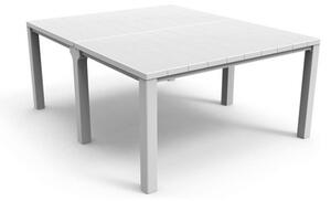 Tavolo Da Pranzo Per Esterno A Doppia Configurazione 3 Metri Julie Double Keter Bianco - Keter