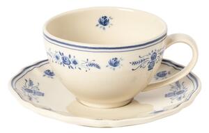 Tazzina blu/beige in gres 260 ml Vila – Costa Nova