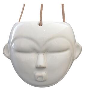 Portavaso da appendere in porcellana Mask - PT LIVING
