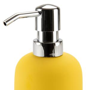 Dispenser sapone giallo / dorato