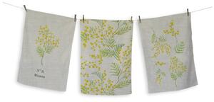 Set di 3 strofinacci , 50 x 70 cm Mimosa - Madre Selva