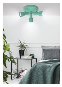 Lampada da soffitto color menta con paralume in metallo 29x29 cm Picardo - Candellux Lighting