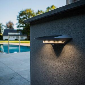 LUTEC Applique solare LED Ghost con sensore di movimento