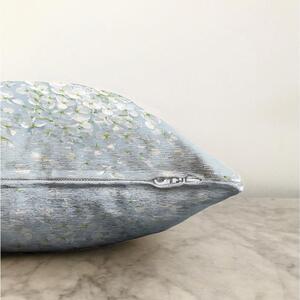Federa blu in misto cotone Blossom, 55 x 55 cm - Minimalist Cushion Covers