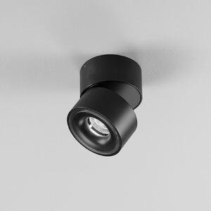 Egger Licht Egger Clippo spot LED da soffitto dim-to-warm nero