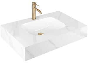 Lavabo sospeso REA Aresa Belt White 80