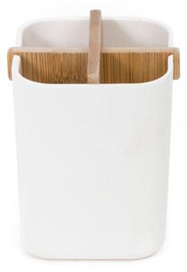 Organizzatore da bagno bianco Ecologic, 8,4 x 7,8 cm - Compactor
