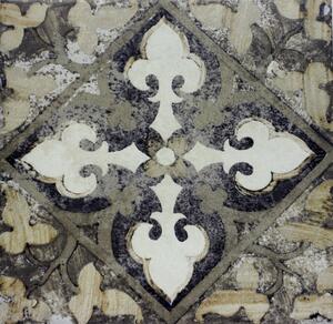 Gres porcellanato smaltato per interno / esterno 31x31 effetto patchwork sp. 7 mm Cementine multicolore