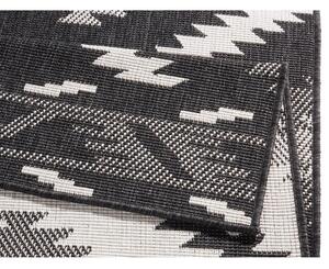 Tappeto da esterno nero e crema , 80 x 150 cm Malibu - NORTHRUGS