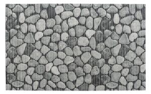 Tappetino da bagno in plastica grigio 50x80 cm Sassi - Wenko