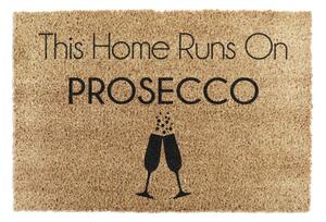 Zerbino in cocco 40x60 cm This Home Runs On Prosecco - Artsy Doormats