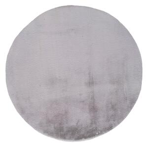 Tappeto grigio , Ø 120 cm Fox Liso - Universal