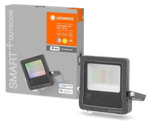 LEDVANCE SMART+ WiFi Floodlight, RGBW, grigio, 30W