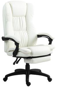 Sedia ergonomica per scrivania Vinsetto con funzione reclinabile, 68,5x68,5x113-121 cm