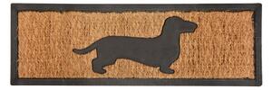 Tappetino in fibra di cocco Dog, 25 x 75 cm - Esschert Design