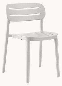 Set di 4 sedie da giardino impilabili Croisette