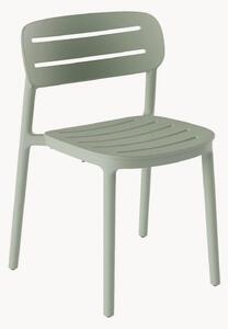 Set di 4 sedie da giardino impilabili Croisette