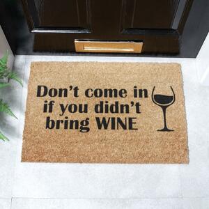 Zerbino in cocco 40x60 cm Without Wine - Artsy Doormats