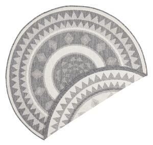 Tappeto da esterno grigio e crema , ⌀ 140 cm Jamaica - NORTHRUGS