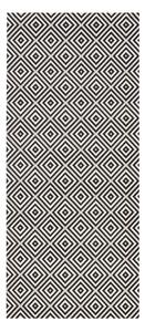 Tappeto da esterno bianco e nero , 80 x 200 cm Karo - NORTHRUGS