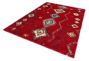 Tappeto rosso , 80 x 150 cm Geometric - Mint Rugs