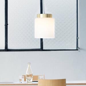 Prandina Segesta sospensione ottone/bianco Ø27cm