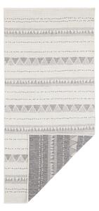 Tappeto da esterno grigio e crema , 80 x 350 cm Bahamas - NORTHRUGS
