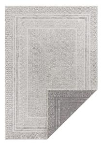 Tappeto da esterno grigio e bianco Berlino, 80 x 150 cm - Ragami