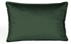 Cuscino in velluto verde scuro Dark, 50 x 35 cm - Velvet Atelier