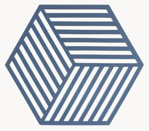 Sottobicchiere in silicone Hexagon Denim