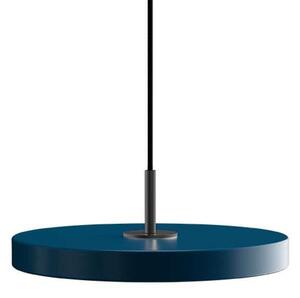 UMAGE - Asteria Mini Lampada a Sospensione Blu Petrolio/Black Top UMAGE