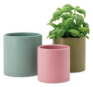 Contenitori in porcellana per vasi di erbe aromatiche in set da 3 pezzi ø 17 cm Turin - Remember