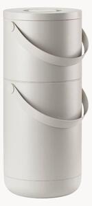 Pattumiera Silvio Warm Grey