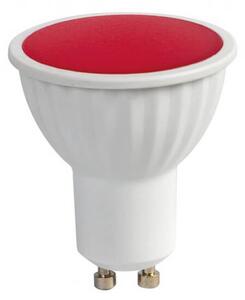 Faretto LED GU10 5W Rosso Colore Rosso