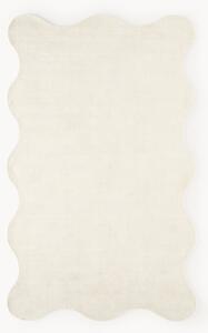 Tappeto tessuto a mano con bordo ondulato Wavy