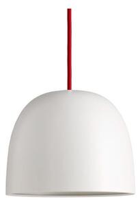 Piet Hein - Super 215 Lampada a Sospensione Opale Cavo Rosso