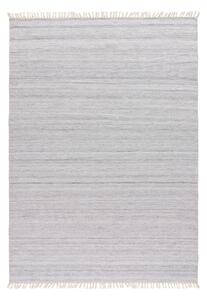 Tappeto per esterni grigio chiaro in plastica riciclata Liso, 140 x 200 cm Liso Eco-Dhurrie - Universal