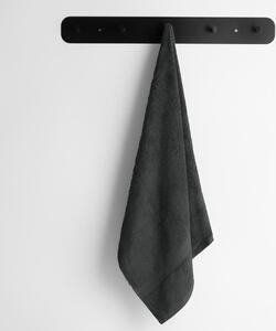 Asciugamano da bagno grigio scuro Charcoal, 70 x 140 cm Bamby - DecoKing
