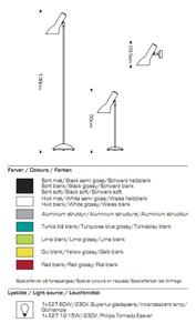 Cph Lighting - Oblique Lampada da Tavolo Nero Brillante