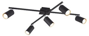 MARLEY faretto da soffitto nero Trio 612400532