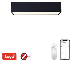 IMMAX NEO CANTO SMART plafoniera 60x15cm, 34W nero Zigbee 3.0, TUYA