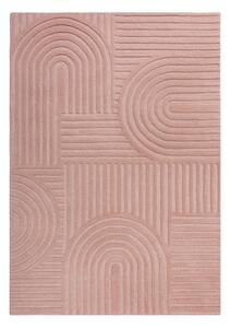 Tappeto in lana rosa 120x170 cm Zen Garden - Flair Rugs