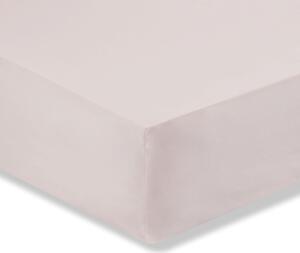 Lenzuolo rosa in cotone egiziano, 135 x 190 cm - Bianca