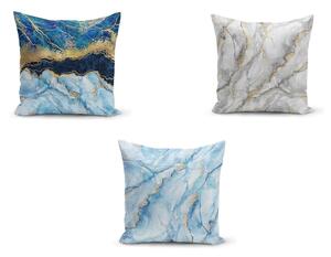 Set di 3 federe Azuro Cassie, 45 x 45 cm - Minimalist Cushion Covers