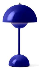 &Tradition - Flowerpot VP9 Lampada da Tavolo Portatile Cobalt Blue &Tradition